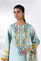 Sapphire 3 Piece Unstitched Suit for Women. 