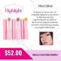 Mocallure Highlighter Jelly Stick – Pack of 6 | Ultra-Shiny Glow Highlighter | Smooth Jelly Texture | Long-Lasting Radiance | Creamy Blendable Formula | Face & Body Highlighter Makeup Set. 