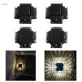 Waterproof Wall Light Sconce Outside Yard Warm Polysilicon. 