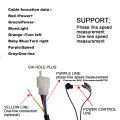 E-Bike Digital Display Odometer Speedometer 48-72V for Electric Scooter Scooty Tricycle Rickshaw Pedal Motorbike Battery+Turning+Front Light+Speed Indicator. 