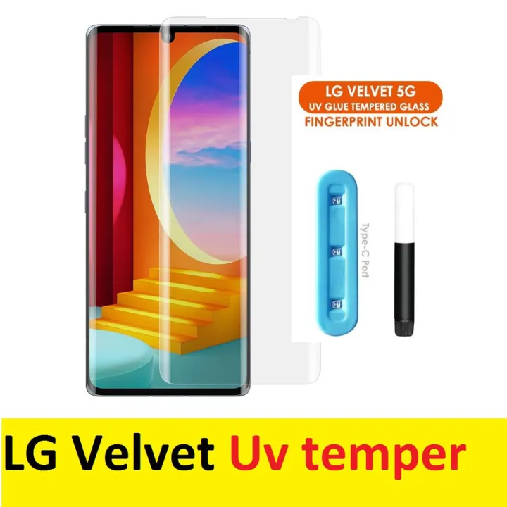 LG%20Velvet%205G%20UV%20Tempered%20Glass%20Screen%20Protector%20Nano%20Liquid%20-%20Image%203