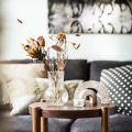 IKEA PADRAG Clear Glass Vase, 17 cm, Modern Tabletop Decoration, Washable. 
