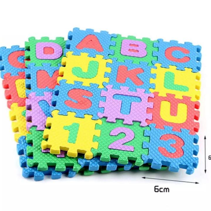 36Pcs%20Set%204Cmx4Cm%20Alphabet%20Letters%20Numbers%20Puzzle%20Kids%20Puzzles%20Toys%20Foam%20Mat%20ABC%20&%20123%20Puzzle%20Foam%20Floor%20Mat%20for%20kids%20-%20Image%202
