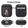 Moonlight Classic HUNTER X HUNTER Airpods Pro2 Case for AirPods 3 2 1 Pro Black Wireless Bluetooth Earphone Box Cool Manga Killua Funda. 