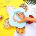 Multi-Function Creative Dried Fruit Plate Rotating Candy Box Candy Storage Box Flower Petal Shaped Wedding Decoration Home Decor Snacks Candy Tray. 