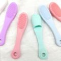 Silicone Face Cleaner Blackhead Remover Brush Cleanser Nose Pore Brush Finger Scrubber Tool Facial Skin Cleaner Massage Brush. 