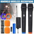 Best 2x Wireless Micrphone set for outdoor indoor competible for all kind of mobile, camera, dslr, ausio mixer/speaker. 
