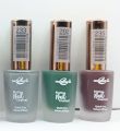 Christine Matte Nail Enamel Pack of 3 Multi Colors (Matte Nail Polishes). 