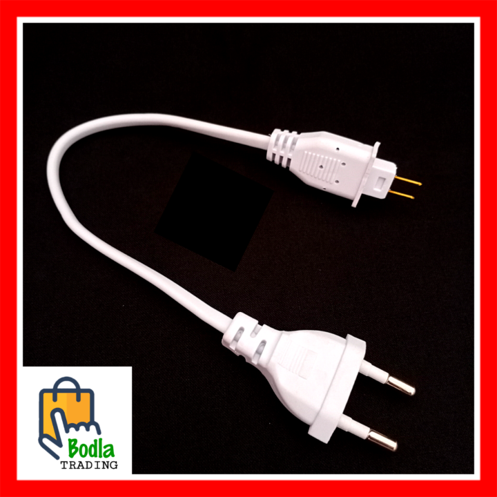 LED Flexible Rope Light 2 Pin EU Plug 6mm Connector Adapter