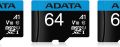 Adata 64gb MicroSD Memory Card with Adapter - 100MB/s Read Speed (100 % Original ). 