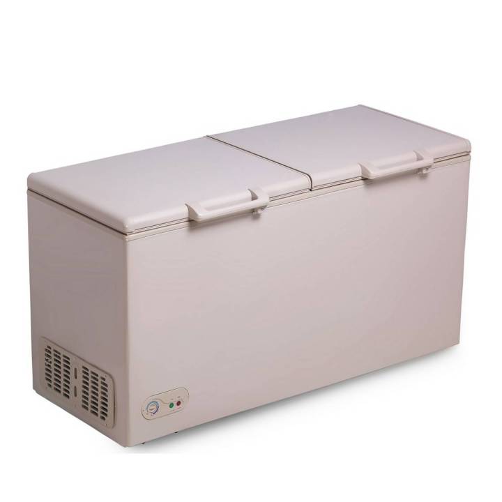National Two Door Deep Freezer 19 cft 550 Ltrs White Color
