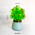 Pack of 3 Artificial Mini Plant Decoration Set – Elegant Home & Office Décor. 