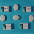 Wisdom Therapeutics Acne Plus Bar with Thymo-T formula to reduce pimples l Suitable for All Skin Types l Medicated Soap l 90gm. 