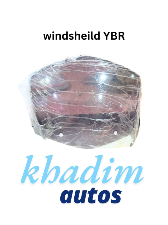 UNBREAKABLE Windshield Visor For Yamaha YBR 125G Unbreakeble Visor Accessories & Spare Parts For YBR YBRG YBZ DX SUZUKI GD110 GS150 Touring Bikes Windshield Glass Visor