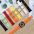 Silicone Ocean Band Strap for Smart Watch Ultra 87 654 SE 45mm 49mm 44mm 42mm Smart Watch Strap. 
