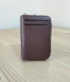 KaiHua PU Leather Men Card Holder Zipper Wallet With 13 Card Slots Casual Blocking Cards Bag. 