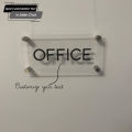 Customized 3D Acrylic Door Name Plates GD004. 