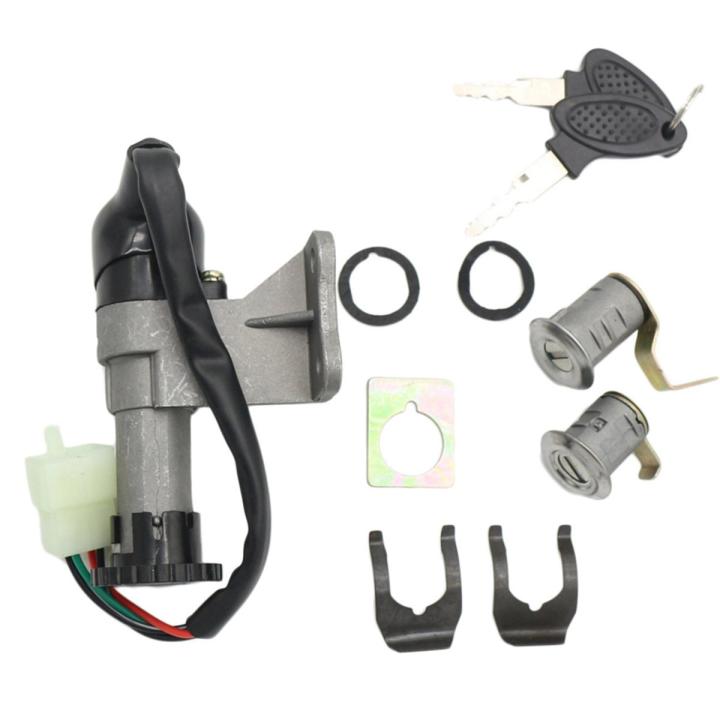 Motorcycle Ignition Switch Key Lock Set for 50Cc 150Cc GY6 Scooter