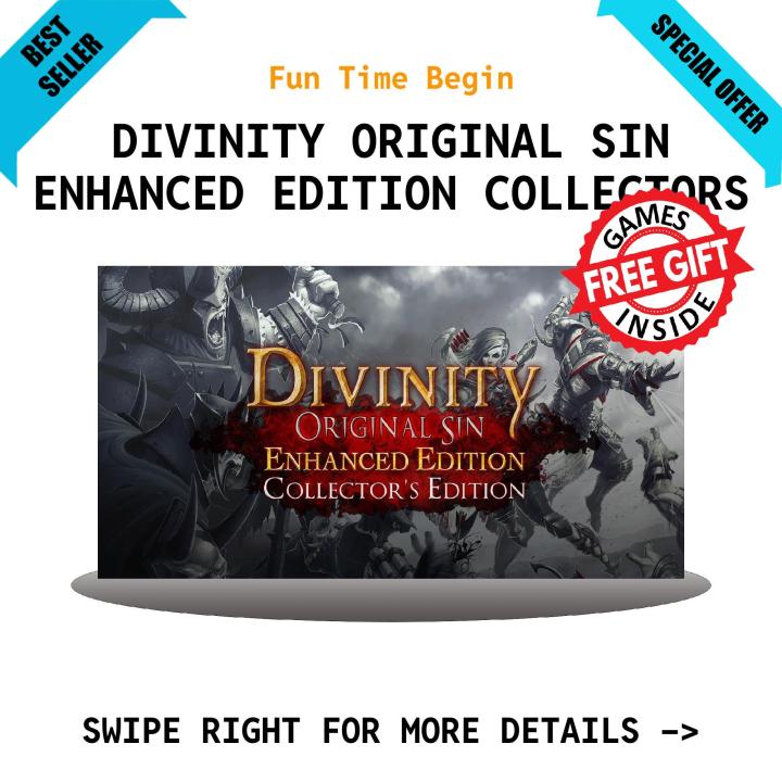 DIVINITY ORIGINAL SIN ENHANCED EDITION COLLECTORS.JPG - PC Game ...