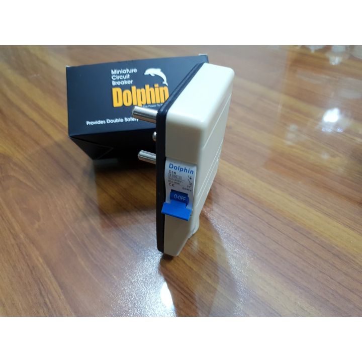 Dolphin Miniautre Circuit Breaker Shoe with Plug for Air Conditioner, Dolphin AC Switch, Dolphin Breaker, Dolphin, Dolphin Shoe, Dolphin Switch