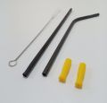 Colorful Reusable Stainless Steel Straws - 304 Stainless Steel- FREE Silicone Tips for Straws- Best Kitchen Tool. 
