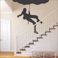 Wall Art Diy Climber Wall Vinyl Decal Mountaineer Wall Sticker Mountain Landscape Home Interior Bedroom Decor Extreme Wall Design. 