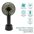 USB Mini Strong Wind Handheld Fan Portable and Quiet Rechargeable Hand Fan for Student Office Small Pocket Cooling Fans. 