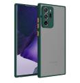 For Samsung Galaxy Note 20 Ultra - High Quality Matte PC Back Soft TPU Frame Shockproof Color Button with Camera Protection Lens Protection Camera Protective Back Cover Case For Samsung Galaxy Note 20 Ultra. 