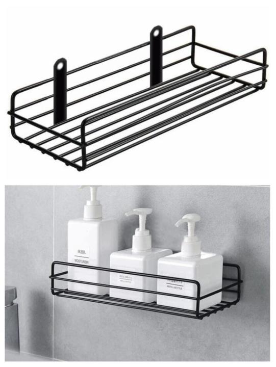 Multipurpose Bathroom Accessories shelf Wall Mounted Organizer Shampoo Storage Rack holder