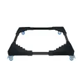 Adjustable Fridge Stand with Wheels for Washing Machines and Appliances, Waterproof, Shock-Proof, Vibration-Proof, Heavy Duty, 17-30 Inches. 
