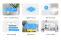 SONOFF SNZB-02 ZigBee Smart Home Real Time Temperature Humidity Feedback Works With SONOFF ZigBee Bridge eWeLink App. 