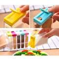 6PCS/Set Seasoning Boxes Plastic Spice Box Food Storage Kitchen Containers Hot. 