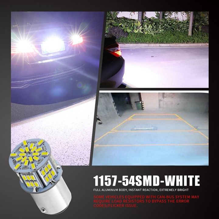 1%20%E3%80%90Footprint%E3%80%91%201157%20LED%20Bulb%20White%2054SMD%201080%20Lumens,%207528%202357%202057%20LED%20Light%20Bulbs%20For%20Brake%20Tail%20Running%20Parking%20Backup%20Light%20-%20Image%205