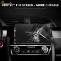 Guard Protective Film Tempered Glass Ultra Premium 153x89mm 7inch Transparent 9H Hardness for Car LCD Monitor Anti-Fingerprint Anti-Reflective Screen Protector. 