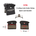 2 Pair Bike J03A Resin Cooling Fin Ice Tech Bicycle Hydraulic Disc Brake Pads Oil Calipers for Oil Brakes. 