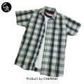 Cherish-Half Sleeve Boys cotton Check Shirt in stunning colors- cool and casual export quality half sleeve like tshirt soft shirt for men. 