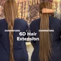 Dolly Hair Extension 6D Hair Extension Ombre Style Length 31 Inches. 