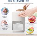 Shaved Ice Machine Snow Cone Machine-manual Ice Crusher With l Shaved Ice Machine Home Small Manual Ice Crusher Hand-shake Ice Sand Hail Ice Breaker. 