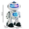 CLAP N TAP Remote Control Robot With Lights, Dancing Robot for Kids,Battery Operated, Multi Color (360 Degree Dancing Smart Robot). 