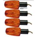 Pack of 4 Full flexible bike indicator unbreakable for all 70cc bikes ( 2013 and onwards models). 