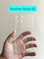 Realme Note 60 Back Cover Soft Dust Plug Transparent TPU Camera Protection Shockproof Cover For Realme Note 60 4G. 