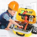 Kids Tool Set with Portable Briefcase – 45+ Piece Pretend Play Mechanic Toy Kit for Toddlers and Children – Educational STEM Construction Tools for Boys and Girls Ages 3+. 