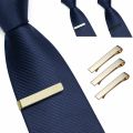 Imported Metal Simple Necktie Tie Bar  Tie Clip for men. 