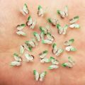 3D Colorful Glitter Mini Wheel Butterfly Nail Art AB Miniature Pattern Applique DIY Manicure Rhinestone Scrapbook Decor Craft. 