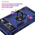 Google Pixel 7 Pro Luxury Shock-Proof Armor Case With Car Ring Stand Cover Pixel 7 Pro. 