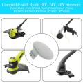 NAMUNY 6 Pack AC14HCA Spool Cap, Replacement Spool Cap for Ryobi One+ 18V, 24V, 40V Trimmers. 