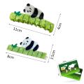 Cute Panda Hold Bamboo Hair Claw Clip Creative Exquisite Animal Shark Clip For Women Girls Fashion Headwear Hair Accessories New. 