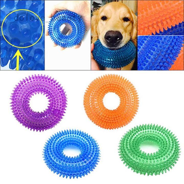 Dolove leaflive Durable Squeak Chew Toys Rubber Sound For Large Dogs Training Pet Rubber Chew Big Dog Toys Sound Squeak