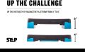 Aerobic Stepper, aerobic step up , Fitness Adjustable Cardio Step Exercise, aerobic step board. 