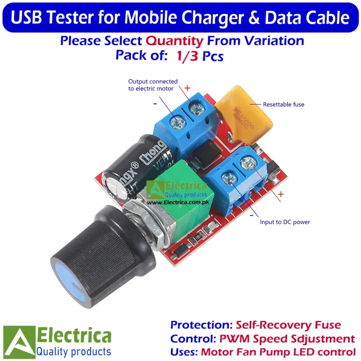 1%20/%203%20Pcs%20DC%20Motor%20Speed%20Controller%20Module%20With%20Self-Recovery%20Fuse%205A%2090W%20DC%20Motor%20/%20LED%20PWM%20Controller%20Dimmer%20by%20Electrica%20-%20Image%203